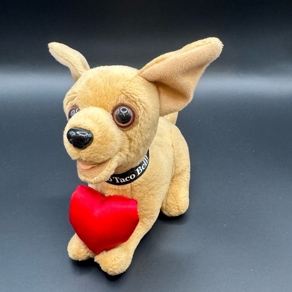 Official Taco Bell Chihuahua Plush-Small 6-inch-no sound Yo Quiero Taco Bell - Picture 1 of 3